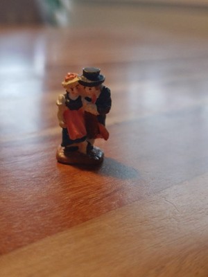 Black Forest Couple Hand Painted Tracht Schwarzwald Handbemalt Sammelfigur