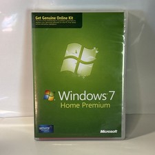 Microsoft Windows 7 Home Premium Upgrade 2 Discs 32 And 64 Bit Good Condition