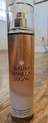 Bath & Body Works Warm Vanilla Sugar 8 Oz  Fine Fragrance Mist No Box