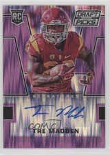 2016 Panini Prizm Collegiate Draft Picks Purple Flash 16/99 Tre Madden Auto 0a2