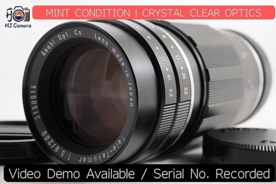 [Neuwertig] Pentax Tele-Takumar Tele Takumar 200mm f5.6 MF Tele Prime Objekti...