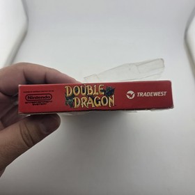 Double Dragon - Box Only - Nintendo Nes - Shrink - Authentic (No Game)