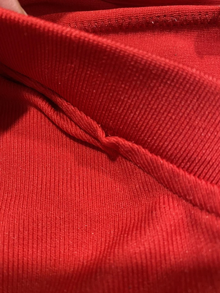 Camiseta deportiva de los San Francisco 49ers para hombre grande roja de fútbol americano de la NFL Jerry Rice retro 1990 Foto 4 de 4