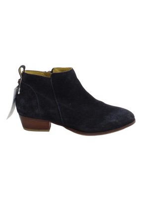 White Stuff Damen Stiefel UK 5 Blau 100% Wildleder Chelsea