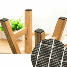 120x Selbstklebender Bodenschutz Stuhlbein-Brems-Pads Tisch-Gummipad Füße Neu