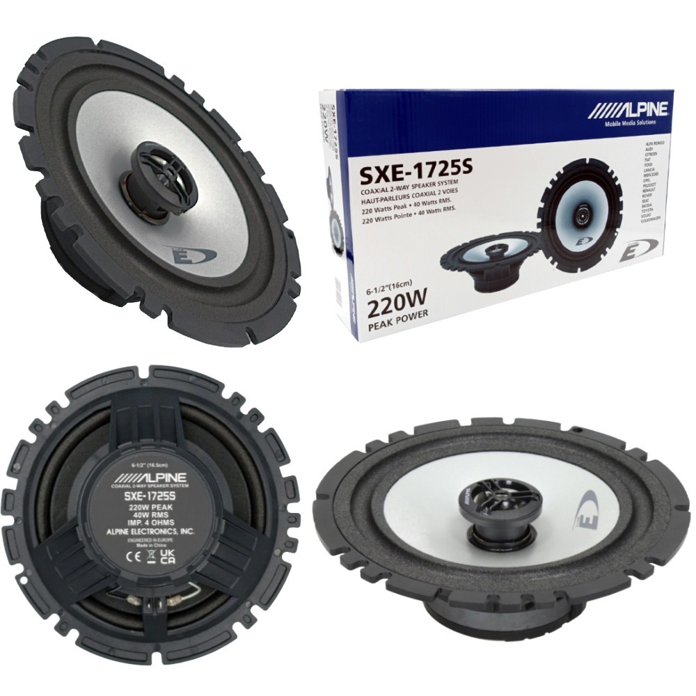 Altoparlanti Alpine SXE-1725S 16,5cm 2 Vie - Alta Fedeltà Auto