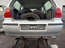 VW Polo III 6N2 original Stoßstange Fänger hinten/Heck A7W Reflexsilber Bj 2001