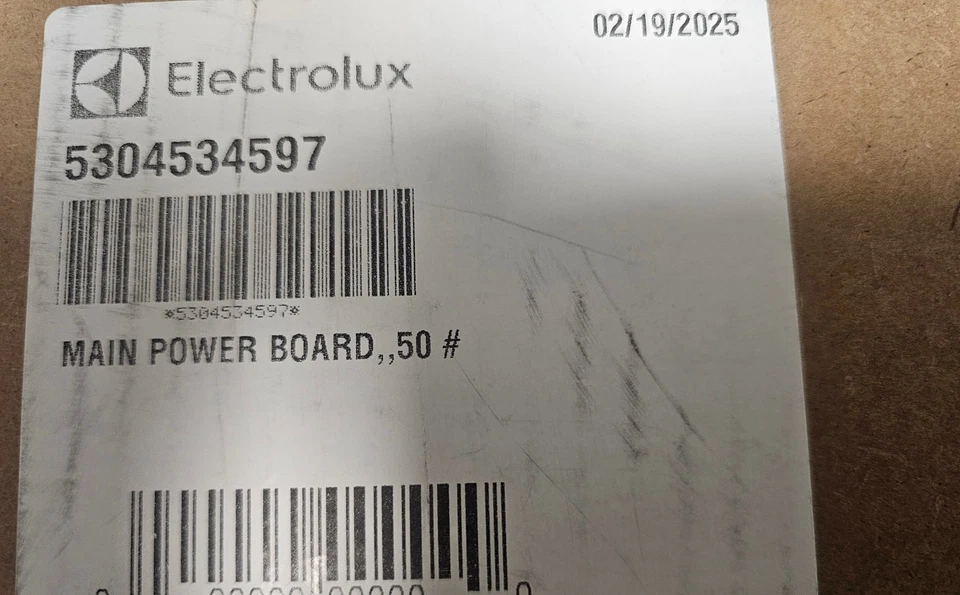 Brand New! Electrolux Refrigerator Main Control Board Part# 5304534597 - Image 2 of 2