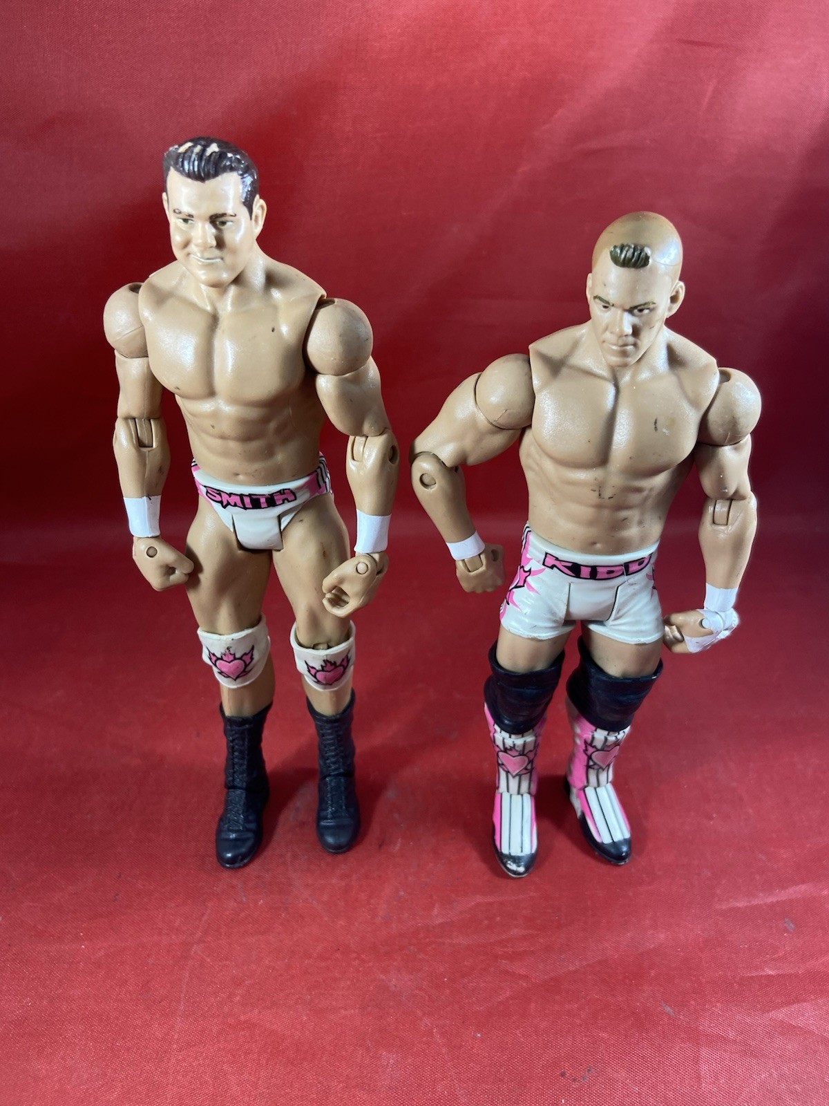 DH Smith & Tyson Kidd WWE Battle Packs 9 Mattel Wrestling Action Figure Lot 