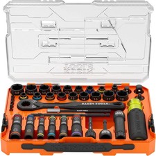 Klein Tools 65500knect Knect Pass Through Impact Socket Set 39-piece