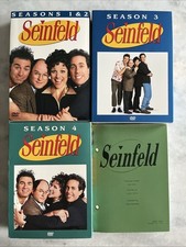 Seinfeld - Seasons 1-4 DVD, 2013 Episode Script, Inserts, Box Sets, OOP