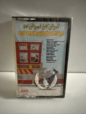 Houseshakers 24 Rock N Roll Cassette Tape New Sealed Free UK Postage
