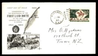 Mayfairstamps Canada FDC 1963 Riding Horse Map Covered Wagon First Day Cover aaz