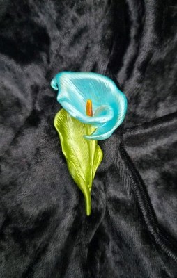 Blaue Meereslilie inspiriert Blume Brosche Schmuck Geschenk Brosche 