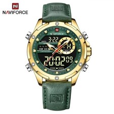 Herren Armbanduhr Militär Sportuhr Chronograph Wasserdicht NAVIFORCE