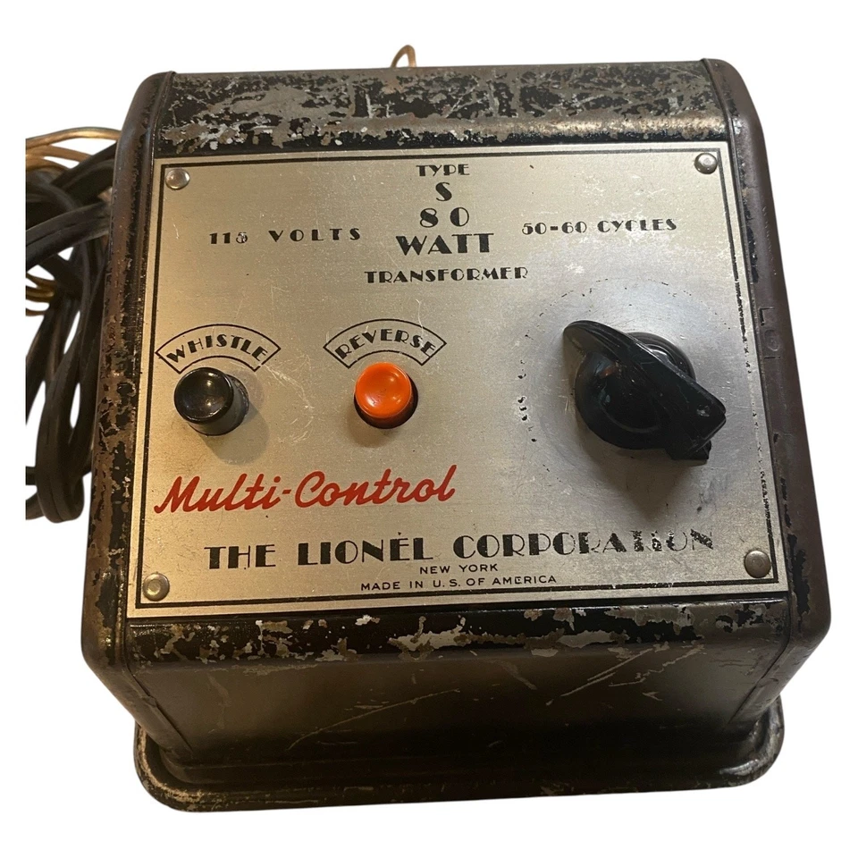 Lot of 2 Lionel Transformers Type 1043 and Type S Multi-Control for Toy Trains - Image 4 of 4