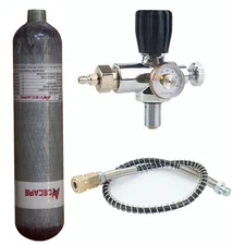 Acecare 2L CE PCP Fill Tank 300bar Carbon Fiber Tank Kits