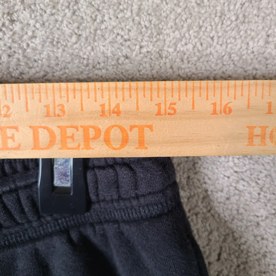 Everlast Pants Womens Large Black Fleece Sweatpants Pull On Cotton Blend - Image 4 of 4