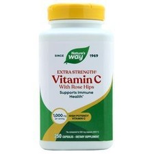 Nature's Way Vitamin C with Rose Hips - Extra Strength 1000mg  250 caps
