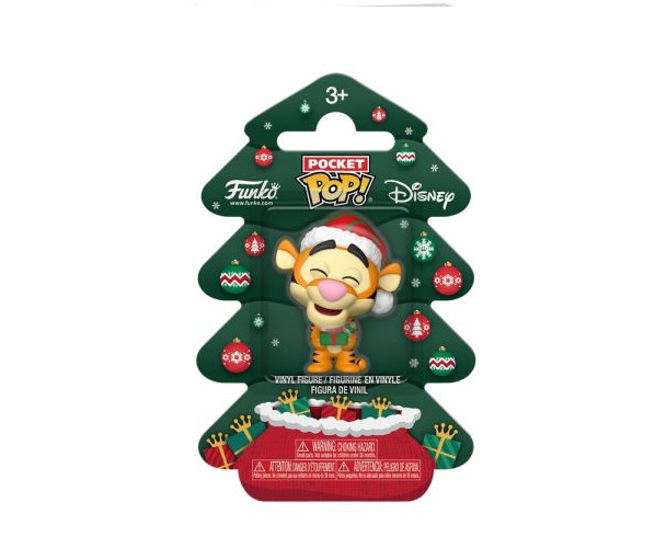 Funko Pop Disney: Праздничная елка с Винни-Пухом и Тигрой в кармане