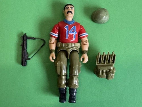 1985 Vintage Hasbro GiJoe Missile Specialist Bazooka Action Figure Mint Complete
