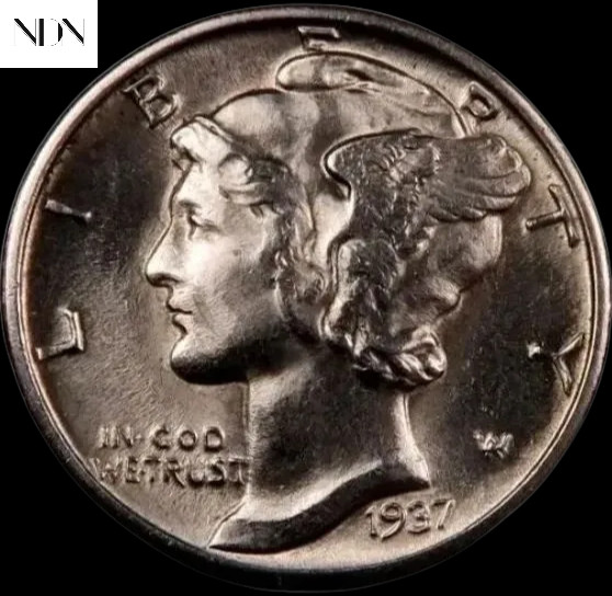 1937-S Mercury Dime - Gem BU - 90% Silver