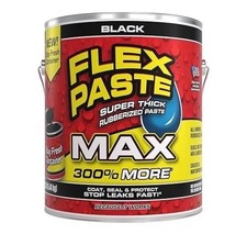 Flex Paste Sealer Max 12 Lb Black Flex Seal PFSMAXBLK01 Dented Can New Sealed