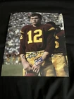 USC Trojans PETE BEATHARD Signed 8x10 Photo FOOTBALL AUTOGRAPH 1