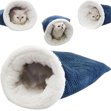 Cat Sleeping Bag, Sleeping Bag for Cats, Comfortable Pet Snuggle Sack for Cat...