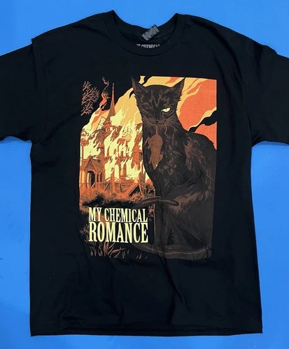 My Chemical Romance Hollywood Bowl Exclusive Cat Tee 10/30 2026 Large - product listing photo