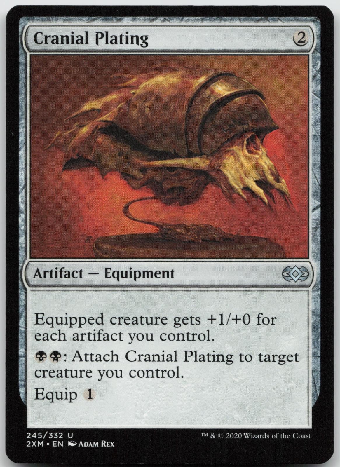 CRANIAL PLATING 245 - Double Masters UC NM -