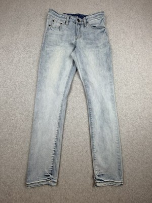 Rue21 Mens Super Skinny Supreme Flex Jeans 30x30 Light Wash Blue Stretch Denim