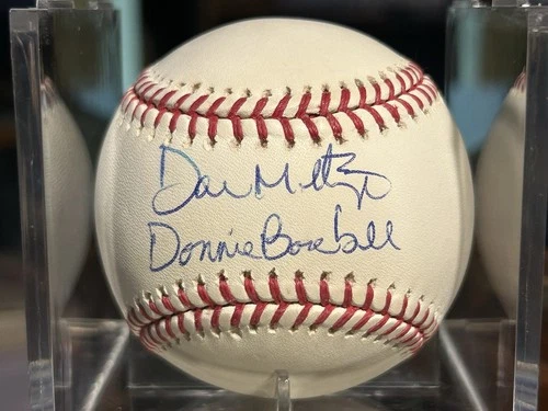 Don Mattingly Signed Autograph OML Ball “Donnie Baseball” Script JSA COA