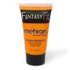 Mehron Fantasy Fx Orange Body Paint 1Oz Vegan Sfx Makeup Easy Application