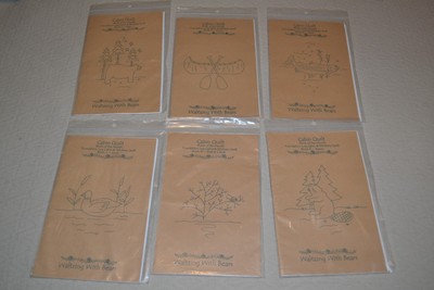 Lot of Quilt Patterns: Cabin Quilt block of the month 2, 3, 5, 8, 9, 11