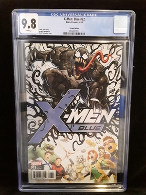 #ad CGC 9.8 X Men Blue # 22 1:50 Nakayama Poison X Venom Variant RARE HTF NM MT $139.95
