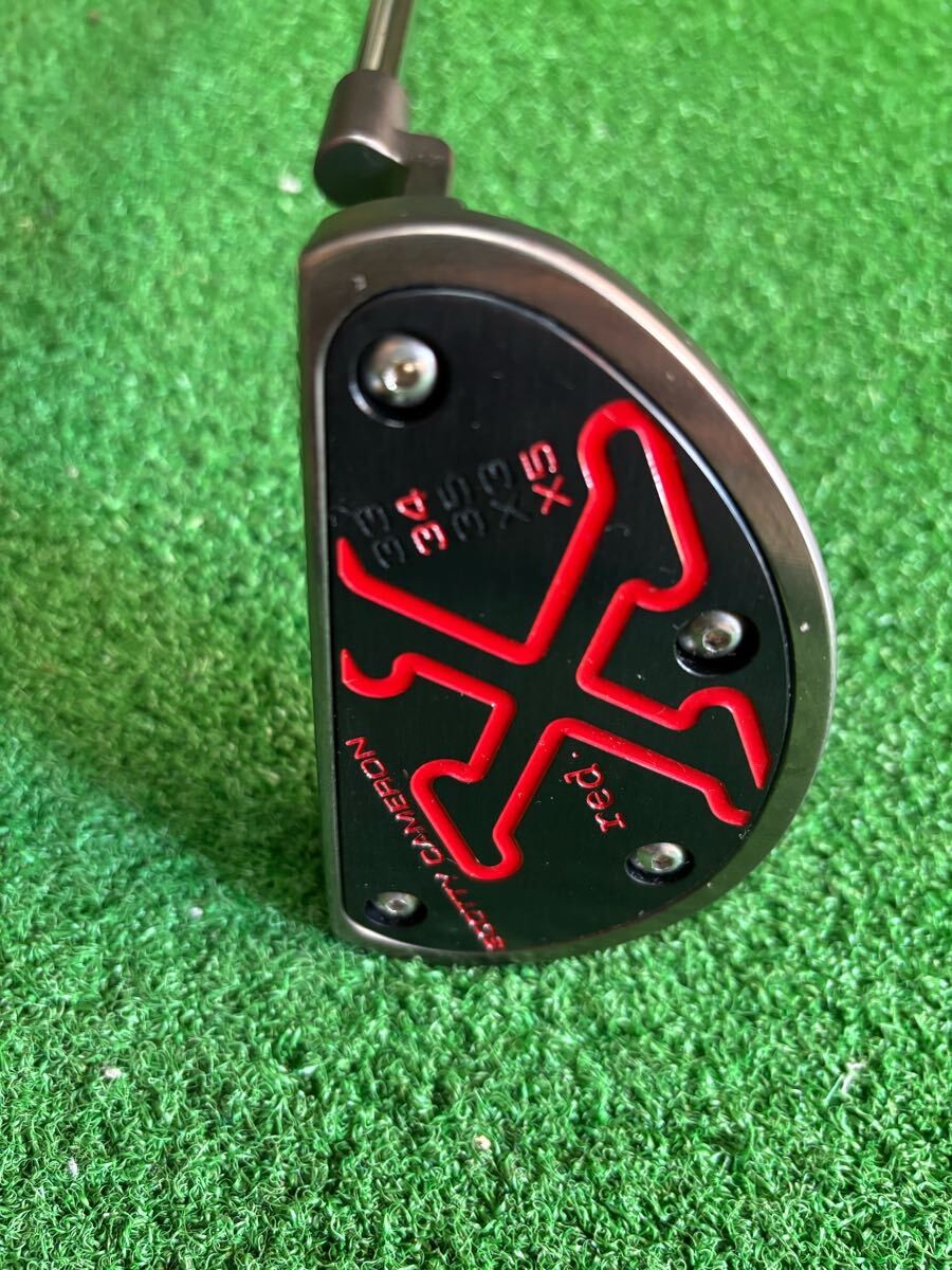 Titleist Red X 5 パター 1st of 500 Titleist Scotty Cameron Red X5 Charcoal Mist Putter | 2nd