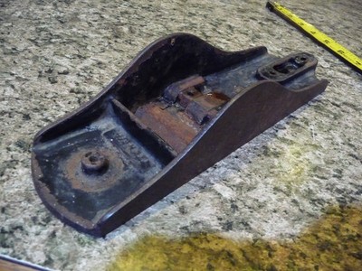 Antique Stanley Zenith No. 4 1/2 Wood Plane Part (Body) Corrugated