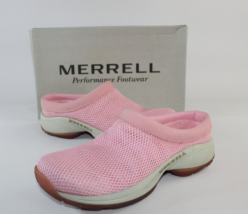 Merrell Damenschuhe Primo Breeze 2 hellrosa Größe 7 Slipper aktiv Freizeit