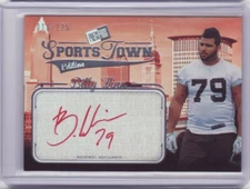 2012 Press Pass SportsTown Silver Autograph Red Ink Billy Winn /16 Auto 016/125