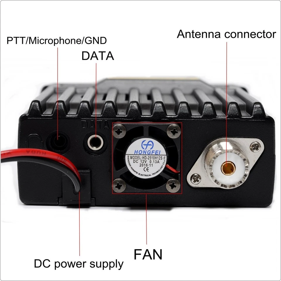 SURECOM KT-8900D 136-174/220-260/350-390/400-480 MINI COLOR SCREEN MOBILE RADIO - Image 2 of 4