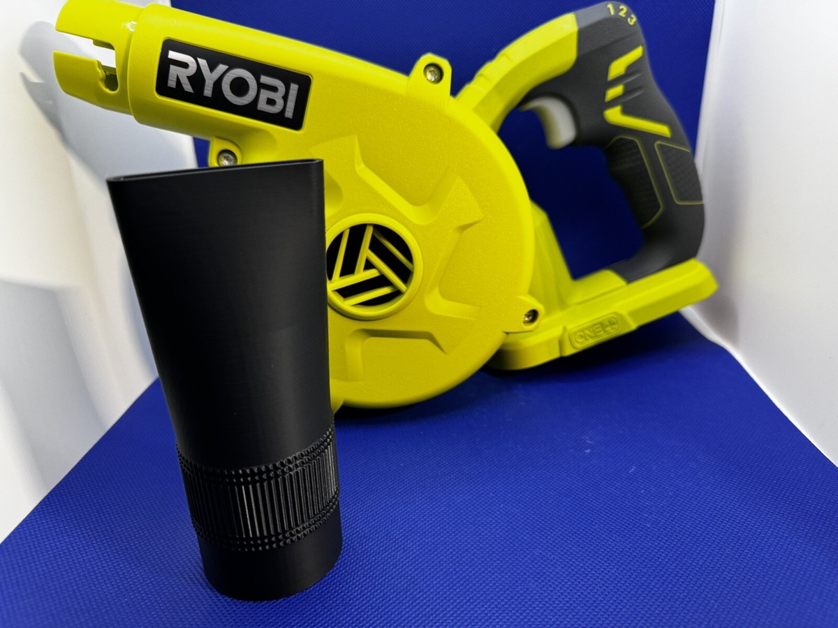 Short Stubby Nozzle set For Ryobi R18TB 18v blower Detailing