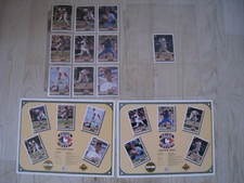 Upper Deck - Baseball - 1992 - Heros Highlights Complete Set 1-10 + Trays