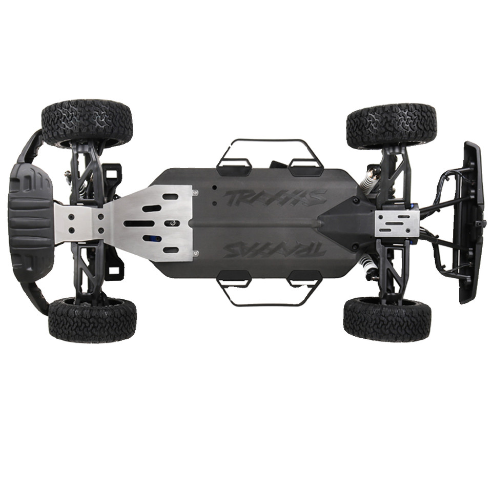 For 1/10 Traxxas Ford Raptor F-150 Short Truck Chassis Armor Skid Plate Upgrade