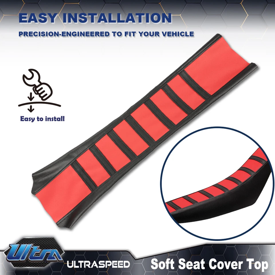 Cubierta de asiento blanda superior apta para Honda CR125R CR250R CR500R CR80R CRF100F-CRF150F Foto 3 de 4