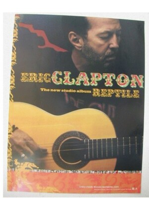 Eric Clapton Poster Reptile