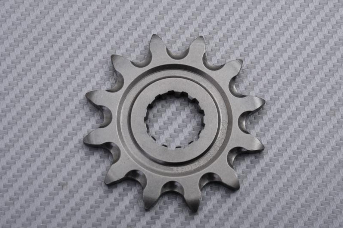 Pignon 12 dents Renthal GP 520 pour supprimer les sauts de chaîne sur Husqvarna TE 250