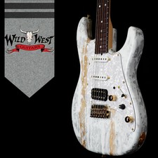 James Tyler Usa Studio Elite Hd Hss White Shmear With Gold Hardware 7.65 Lbs