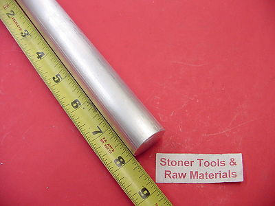 #ad #ad 1quot; 6061 ALUMINUM ROUND ROD BAR 8quot; long Solid T6511 Extruded Lathe Bar Stock New $13.85