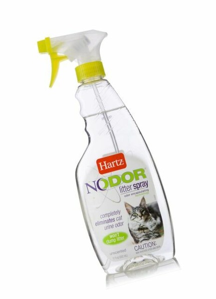hartz nodor cat litter spray